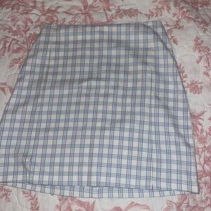Blue and white Brandy skirt